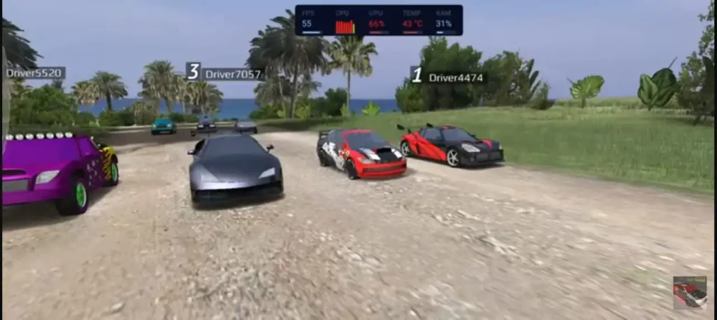 Fastest Cars in Rally Fury Mod APK